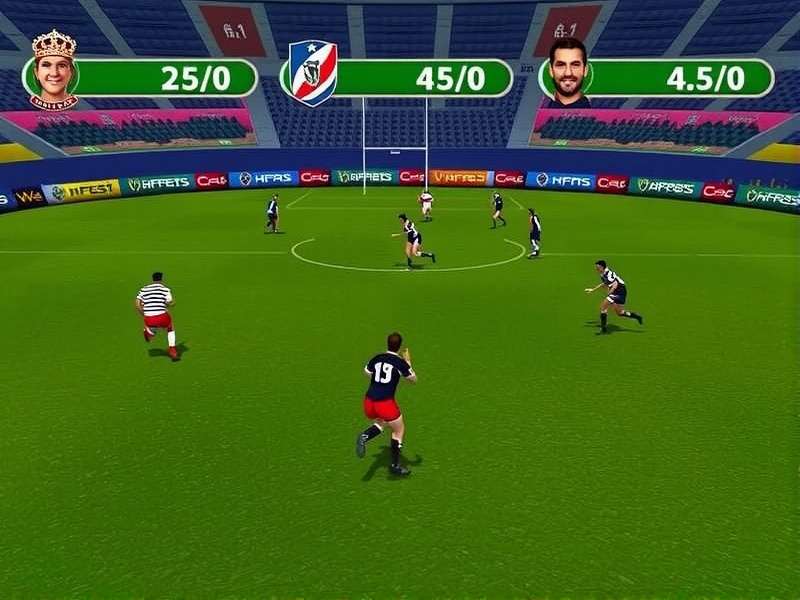 Bangalore Rugby Blitz Gameplay Screenshot